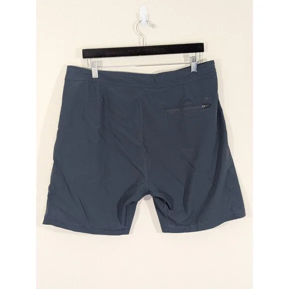 Mack Weldon Shorts Mens XL Slate Blue 8" Ins. Performance Athletic Nylon Stretch - Picture 5 of 9